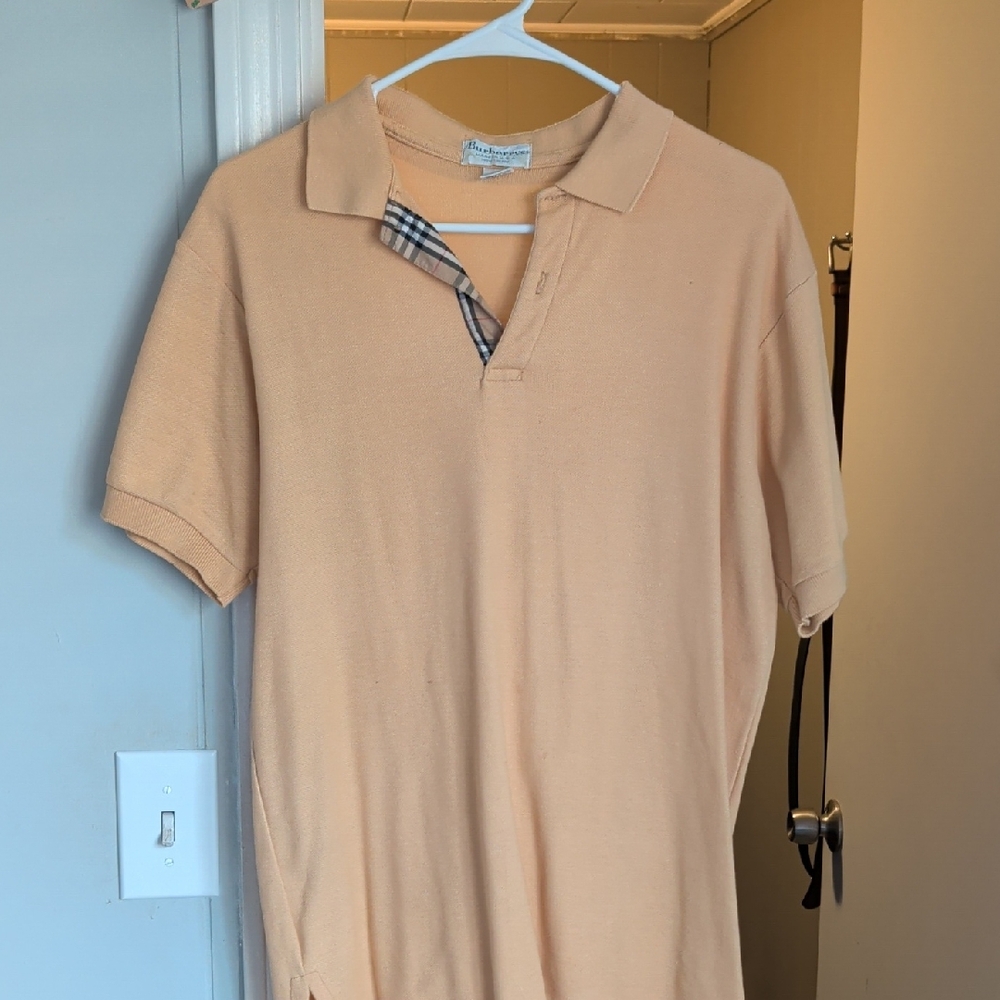 Burberry Light Tan Polo Shirt